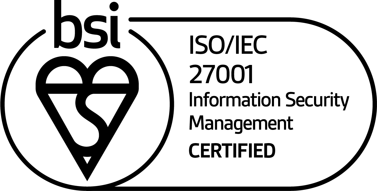 Certification logo for ISO/IEC 27001:2022