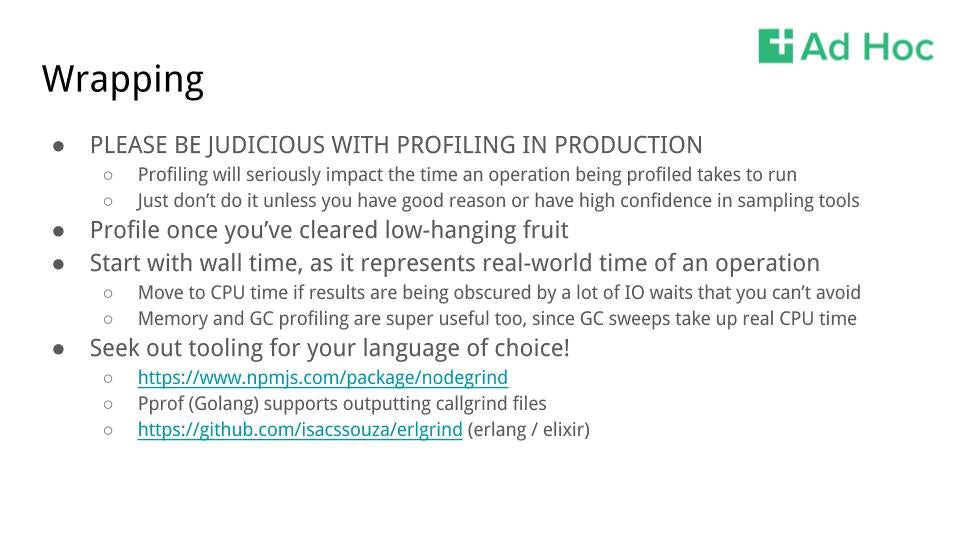 Slide 17 from the presentation, titled “Wrapping”